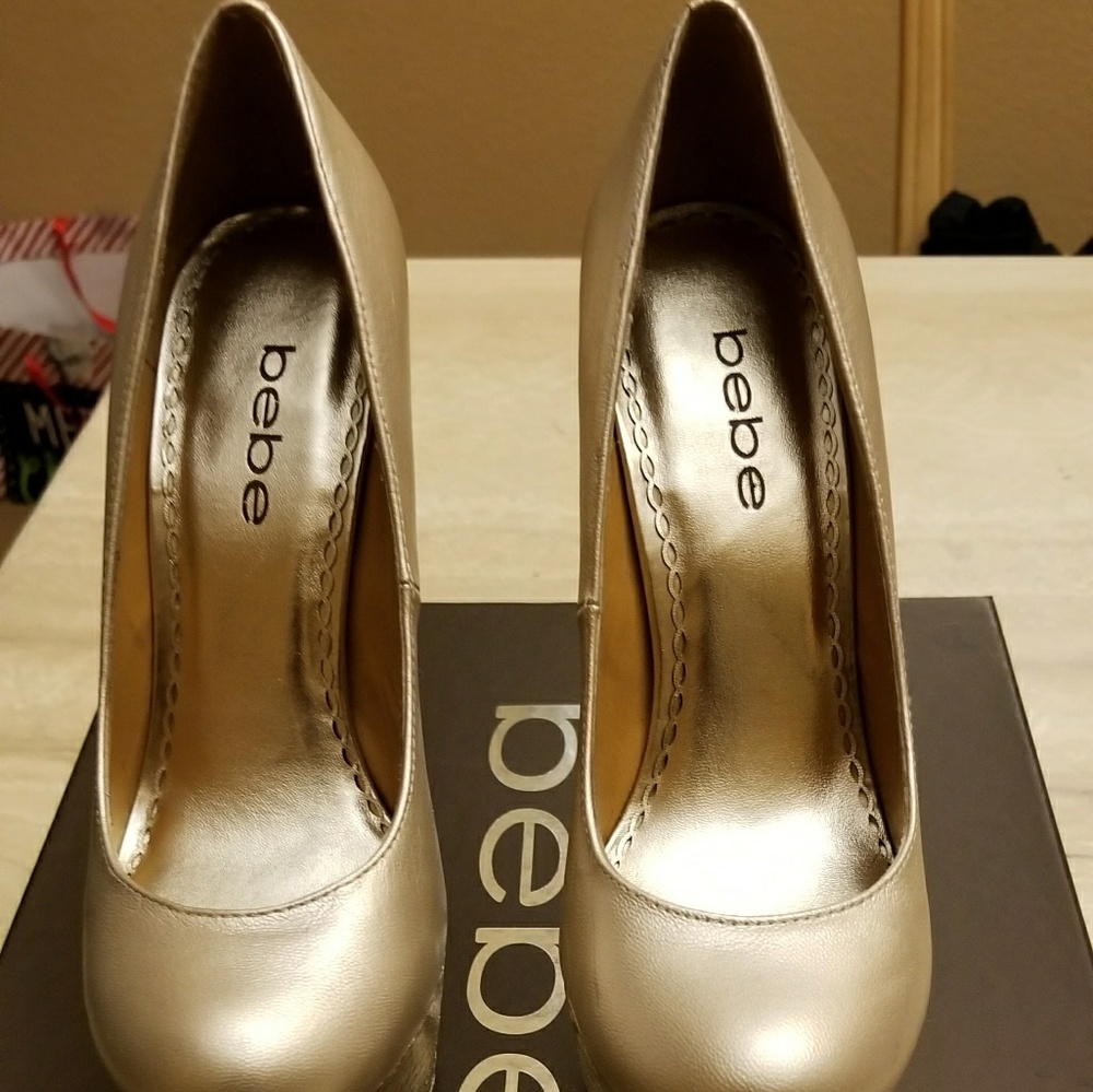 Bebe Gold Platforms